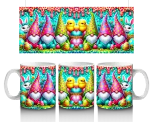 🐣 Velikonoční hrnek „Skřítkovská oslava jara“ 🌸