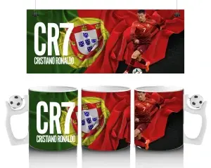 Cristiano Ronaldo „Real Madrid Legenda“ Hrnek 300ml – Éra La Decima