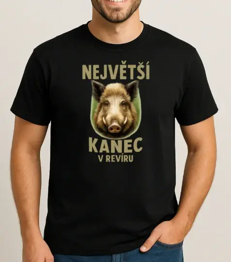 Tričko – Největší kanec v revíru
