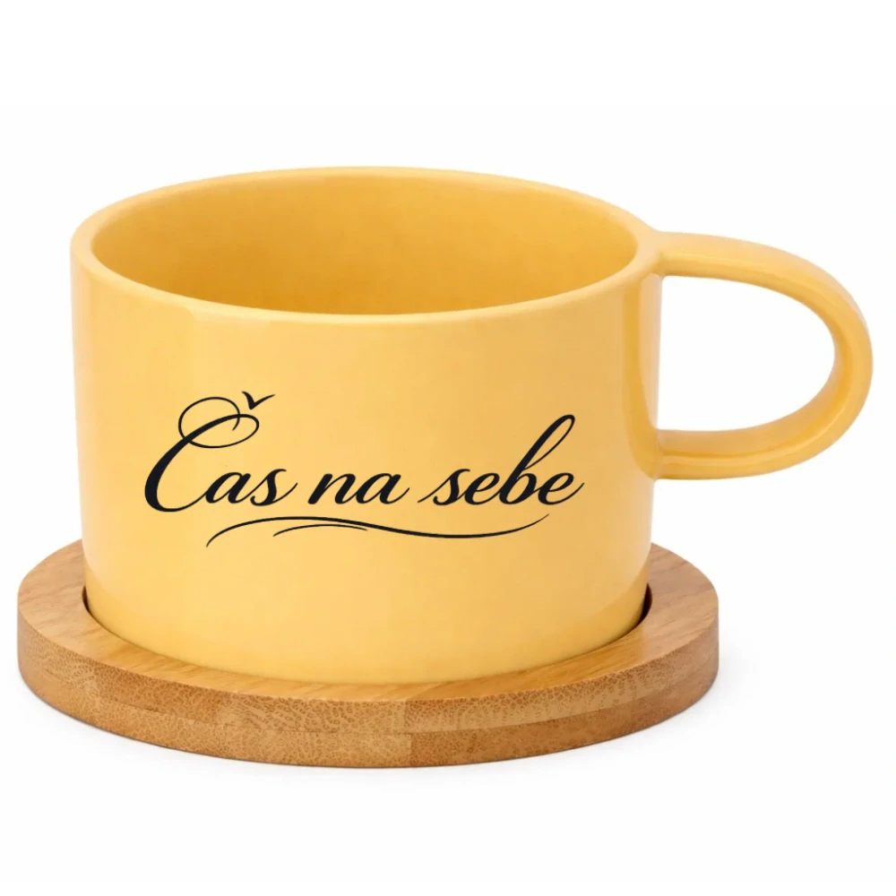 Keramický hrneček 200 ml – „Čas na sebe“