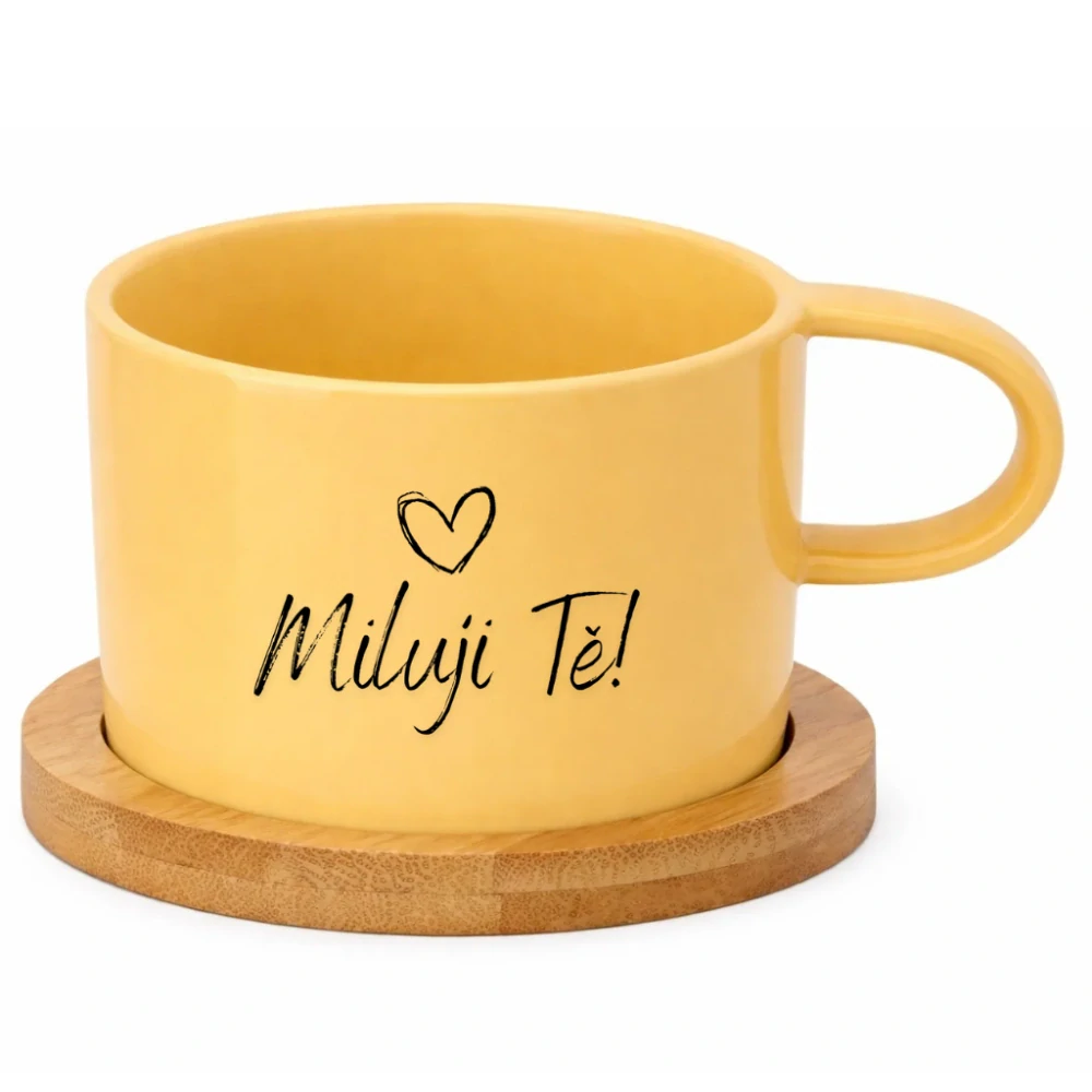 Keramický hrneček 200 ml – „Miluji Tě“