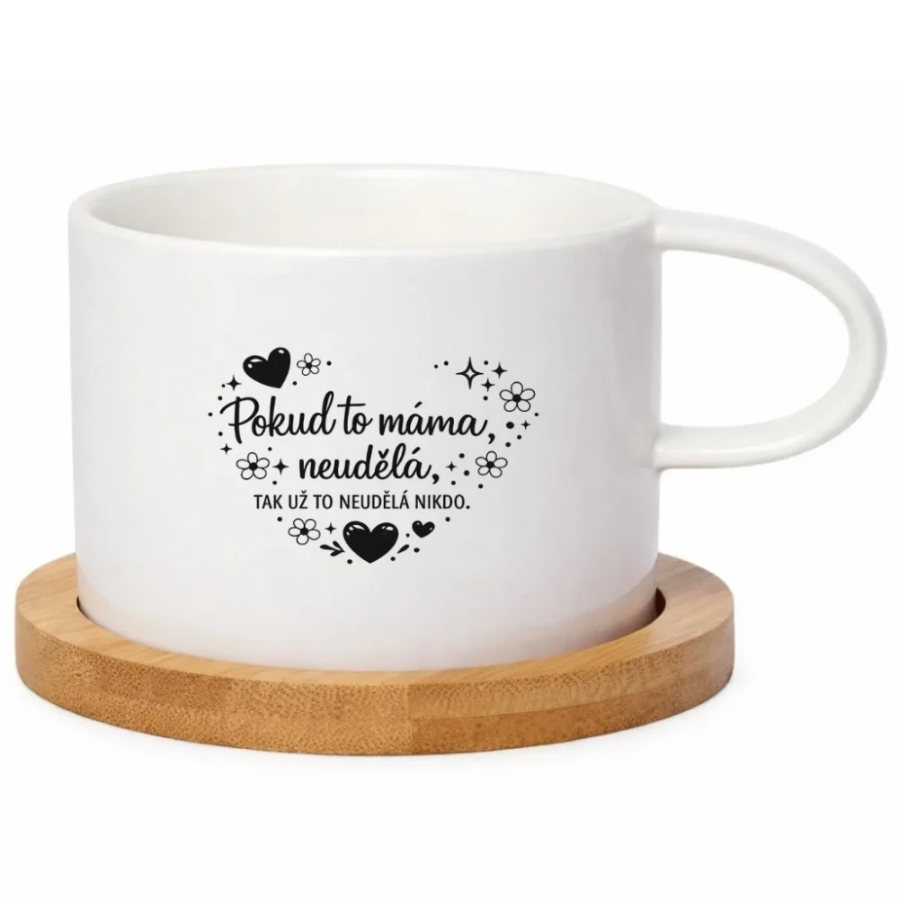 Keramický hrneček 200 ml – „Pokud to máma neudělá“