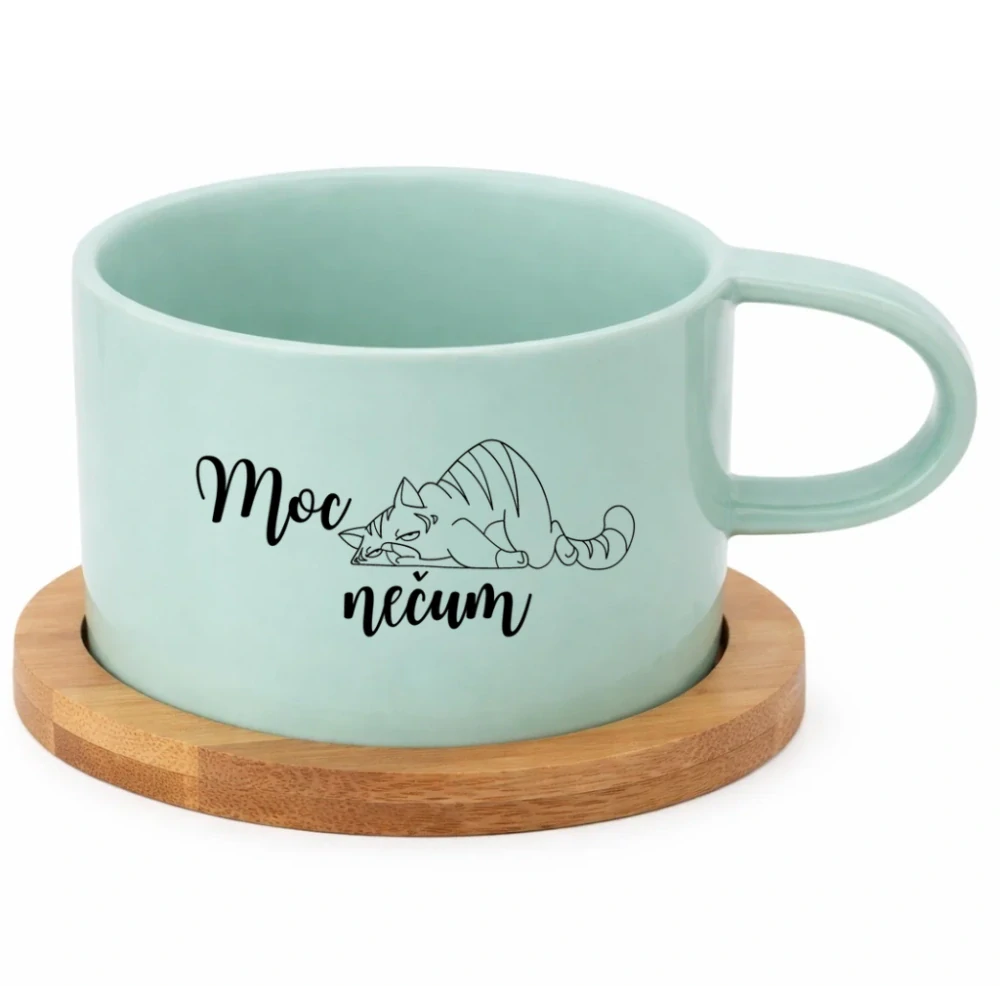 Keramický hrneček 200 ml – „Moc nečum“