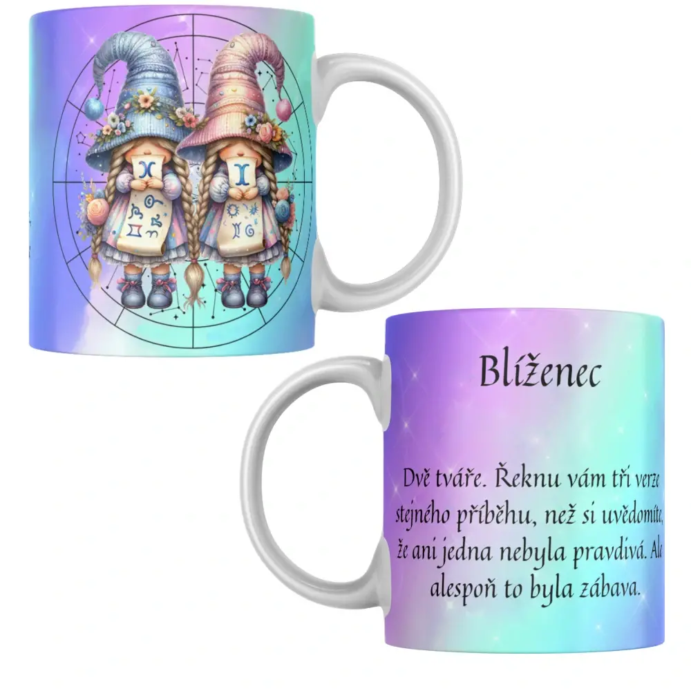 Hvězdný hrnek Blíženci - 330 ml / 450 ml