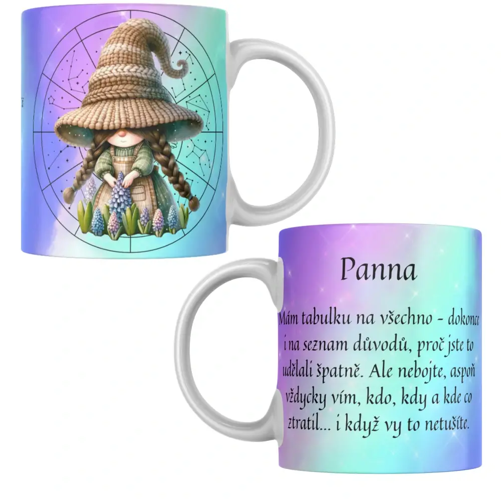 Hvězdný hrnek Panna - 330 ml / 450 ml