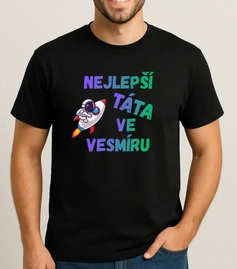 Tričko – Nejlepší táta ve vesmíru