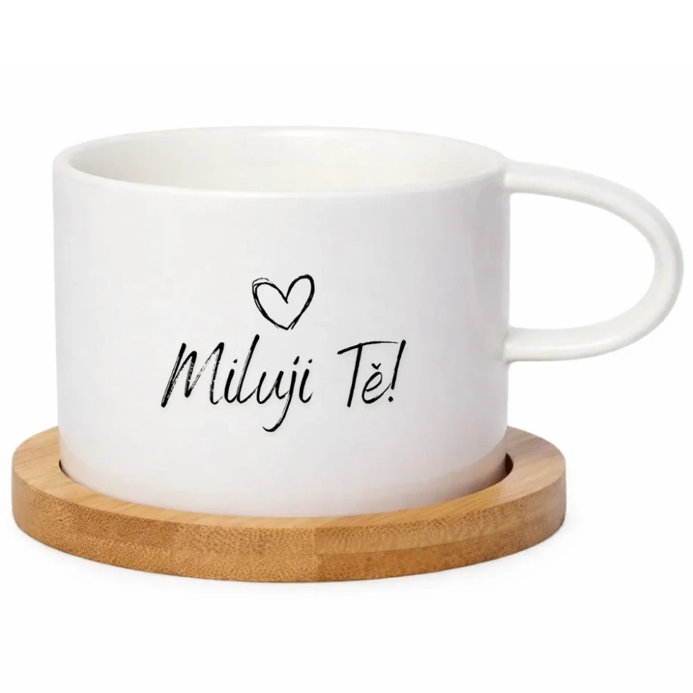 Keramický hrneček 200 ml – „Miluji Tě“