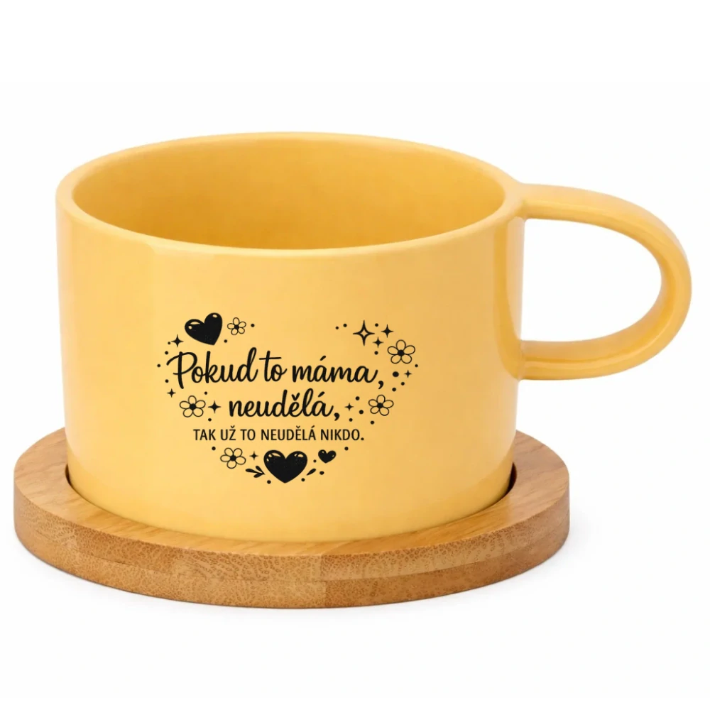 Keramický hrneček 200 ml – „Pokud to máma neudělá“