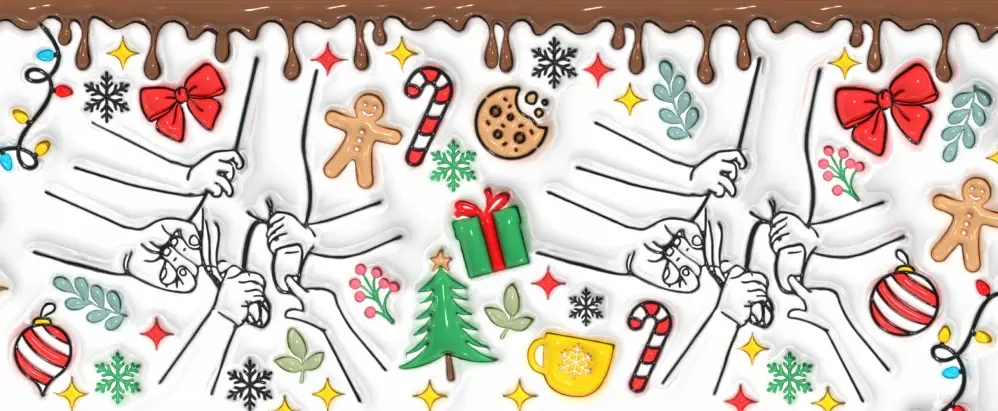 🎄 Vánoční rodinný hrneček pro maminku a babičku – až 13 jmen! 🎄