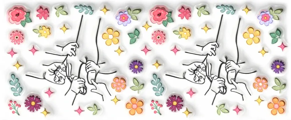 Vánoční hrnek s rukou rodiny – personalizovaný 330 ml 🎄❤️