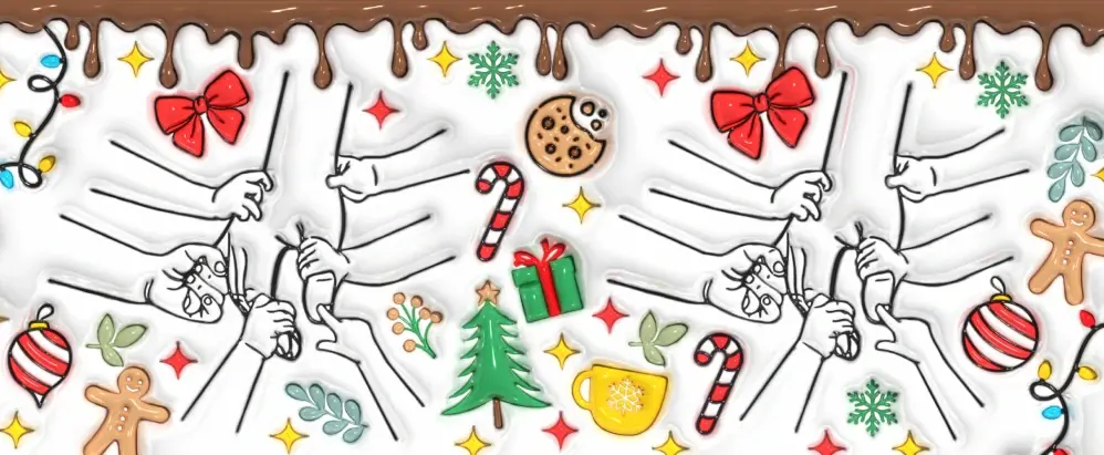 🎄 Vánoční rodinný hrneček pro maminku a babičku – až 13 jmen! 🎄