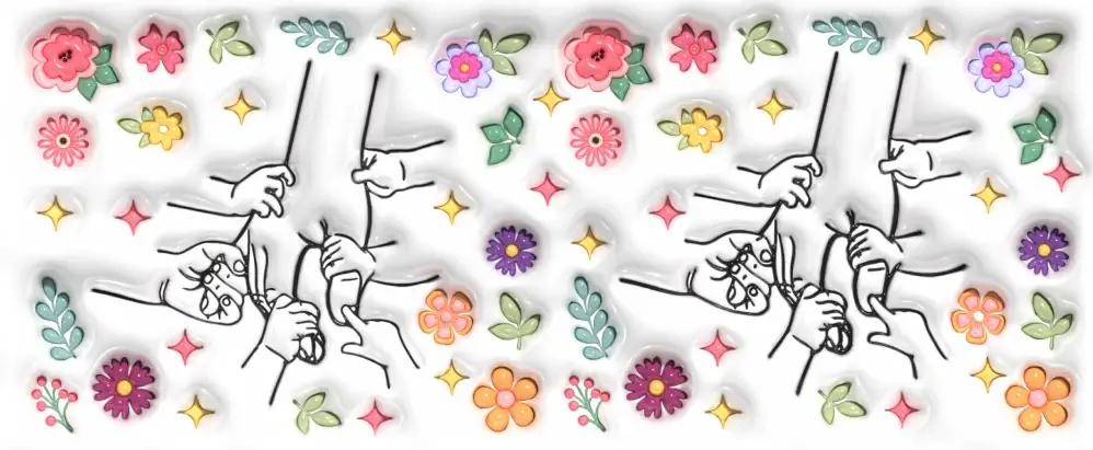 Vánoční hrnek s rukou rodiny – personalizovaný 330 ml 🎄❤️