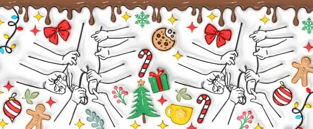 🎄 Vánoční rodinný hrneček pro maminku a babičku – až 13 jmen! 🎄