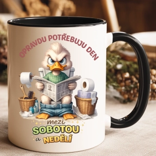 Hrnek Mezi sobotou a nedělí